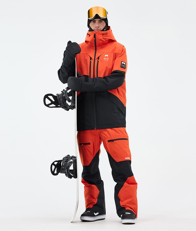 Arch Snowboard Jacket Men Orange/Black, Image 3 of 10