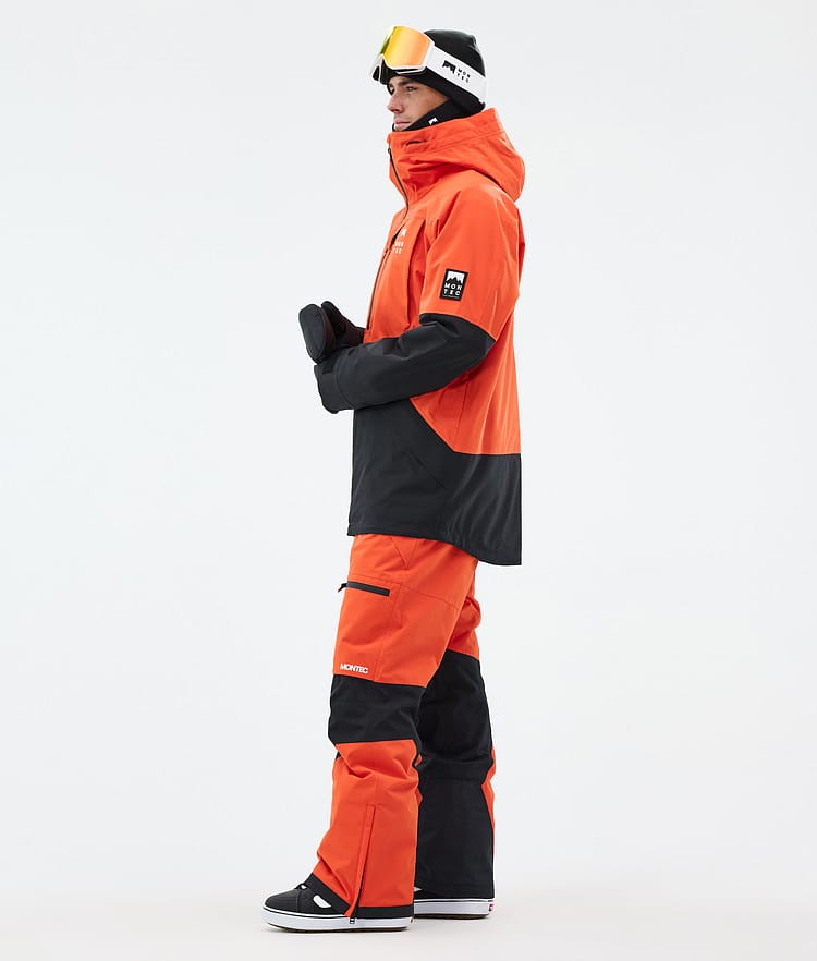 Arch Snowboard Jacket Men Orange/Black, Image 4 of 10