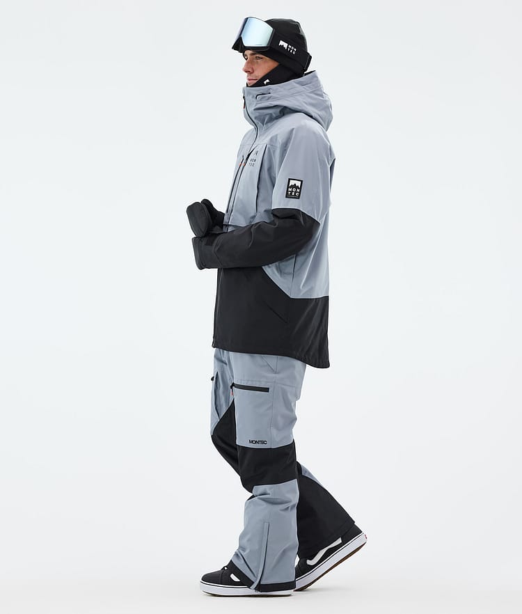 Arch Veste Snowboard Homme Soft Blue/Black, Image 4 sur 10
