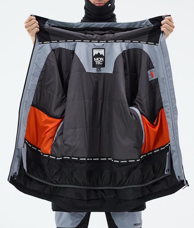 Arch Veste de Ski Homme Soft Blue/Black, Image 10 sur 10