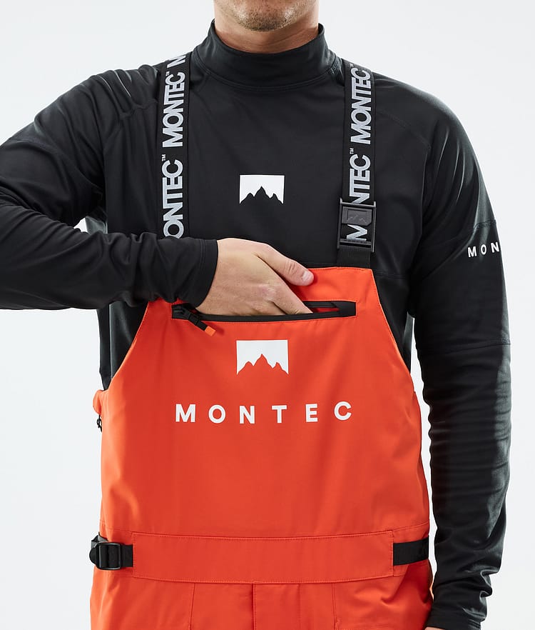 Arch Snowboard Pants Men Orange/Black, Image 5 of 6