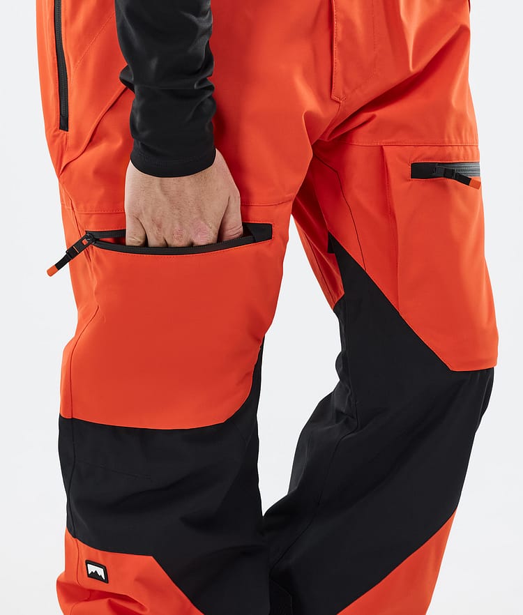 Arch Ski Pants Men Orange/Black, Image 6 of 6