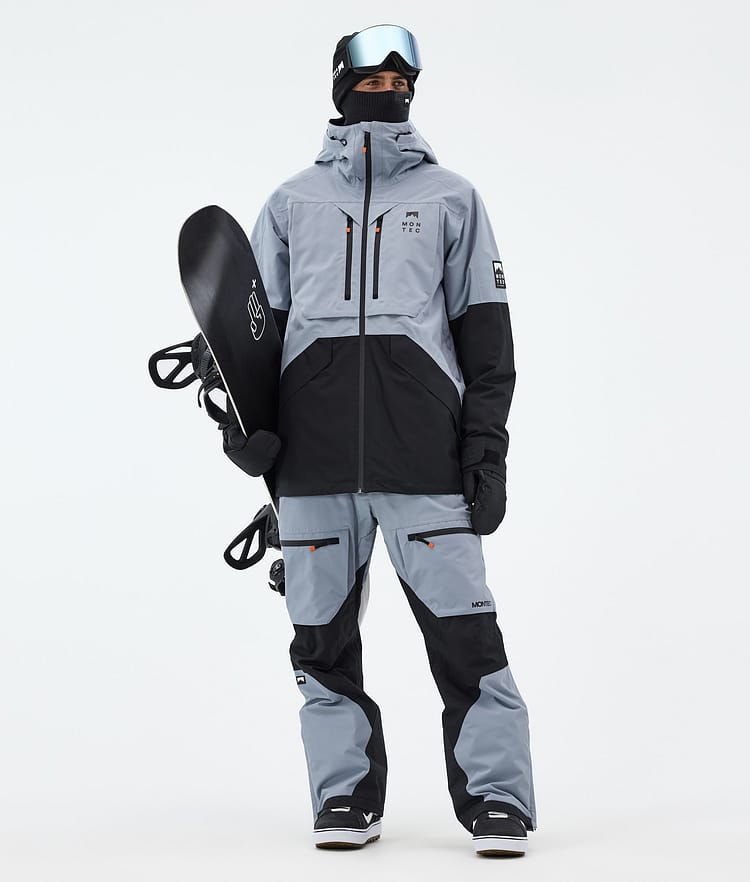 Arch Snowboard Pants Men Soft Blue/Black, Image 2 of 7