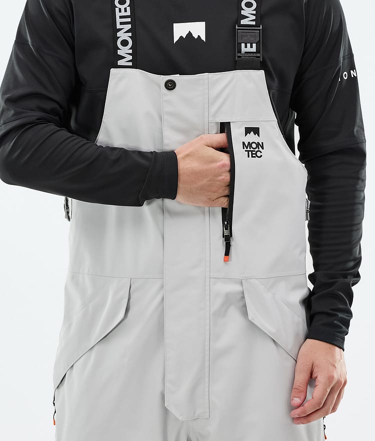 Fawk Skibroek Heren Light Grey/Black, Afbeelding 5 van 6