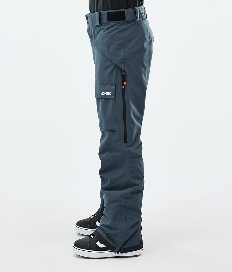 Kirin Pantalon de Snowboard Homme Metal Blue, Image 2 sur 5