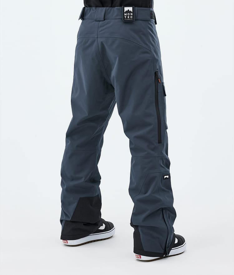 Kirin Snowboard Pants Men Metal Blue Renewed, Image 3 of 5