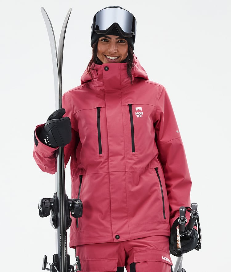 Fawk W Skijacke Damen Light Red, Bild 1 von 9