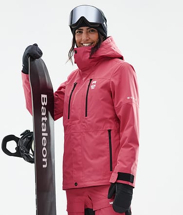 Fawk W Snowboardjacke Light Red