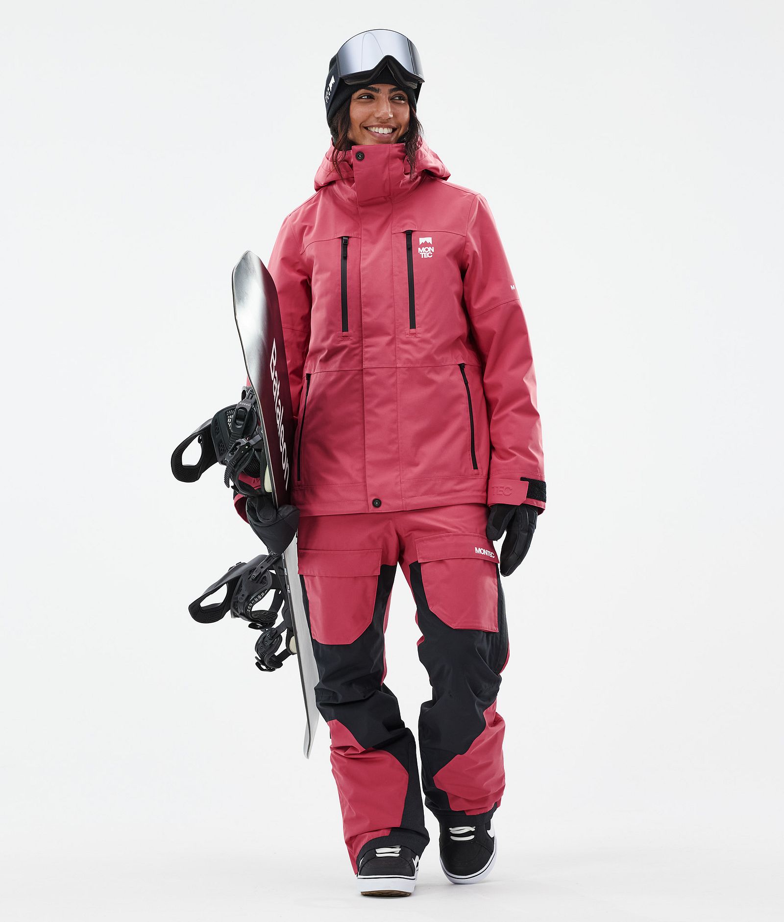 Fawk W Snowboard Jacket Women Light Red, Image 2 of 9