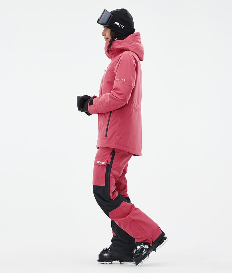 Fawk W Skijacke Damen Light Red, Bild 3 von 9