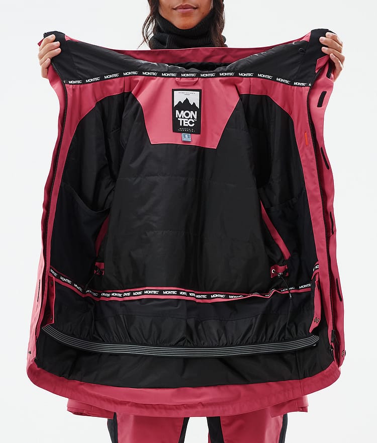 Fawk W Snowboard Jacket Women Light Red, Image 9 of 9