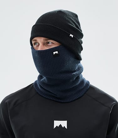 Classic Knitted Schlauchtuch Dark Blue