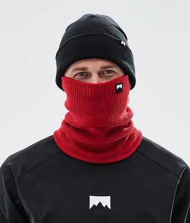 Classic Knitted Schlauchtuch Deep Red