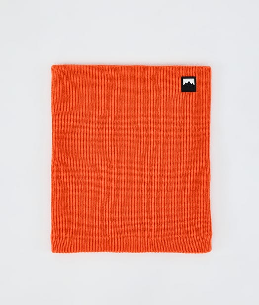 Classic Knitted Facemask Orange