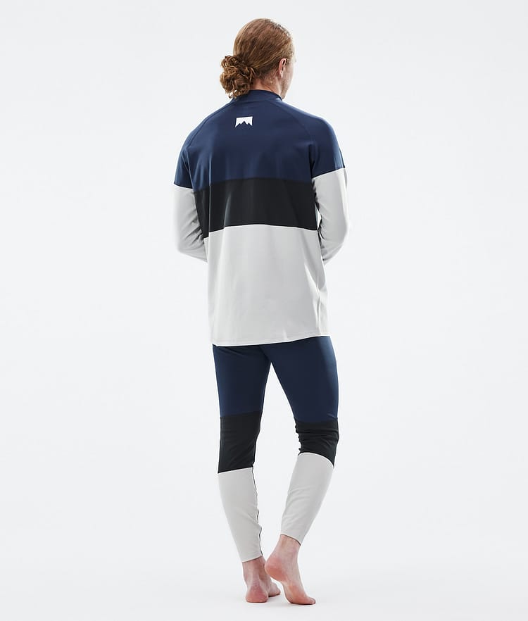 Alpha Maglia Termica Uomo Dark Blue/Black/Light Grey, Immagine 4 di 5
