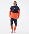 Alpha Maglia Termica Uomo Dark Blue/Black/Orange, Immagine 3 di 5