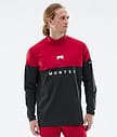 Alpha Camiseta Térmica Hombre Deep Red/Black