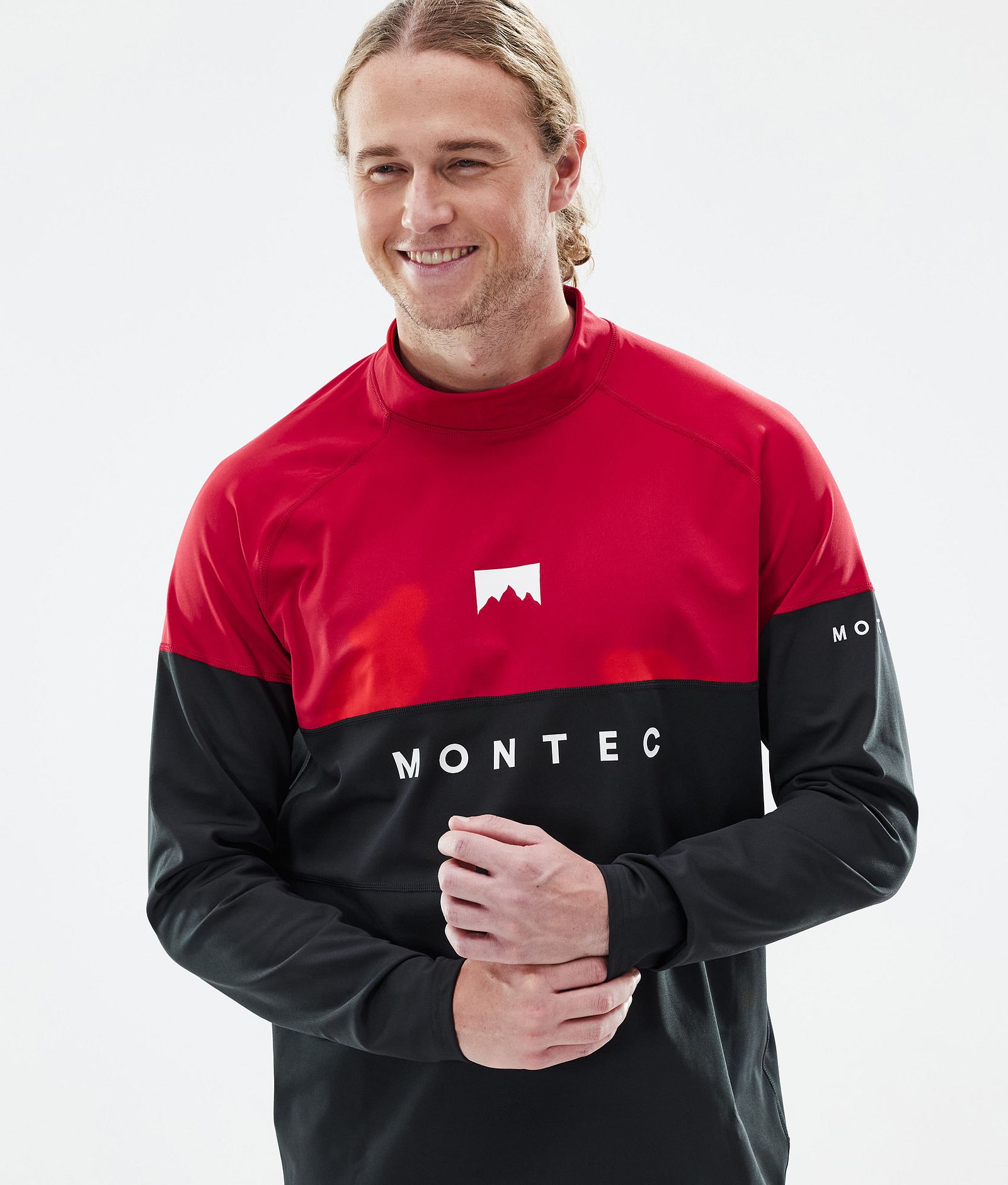 Alpha Maglia Termica Uomo Deep Red/Black, Immagine 2 di 5