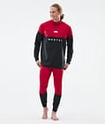 Alpha Maglia Termica Uomo Deep Red/Black, Immagine 3 di 5