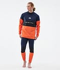 Alpha Pantaloni Termici Uomo Dark Blue/Black/Orange, Immagine 3 di 7