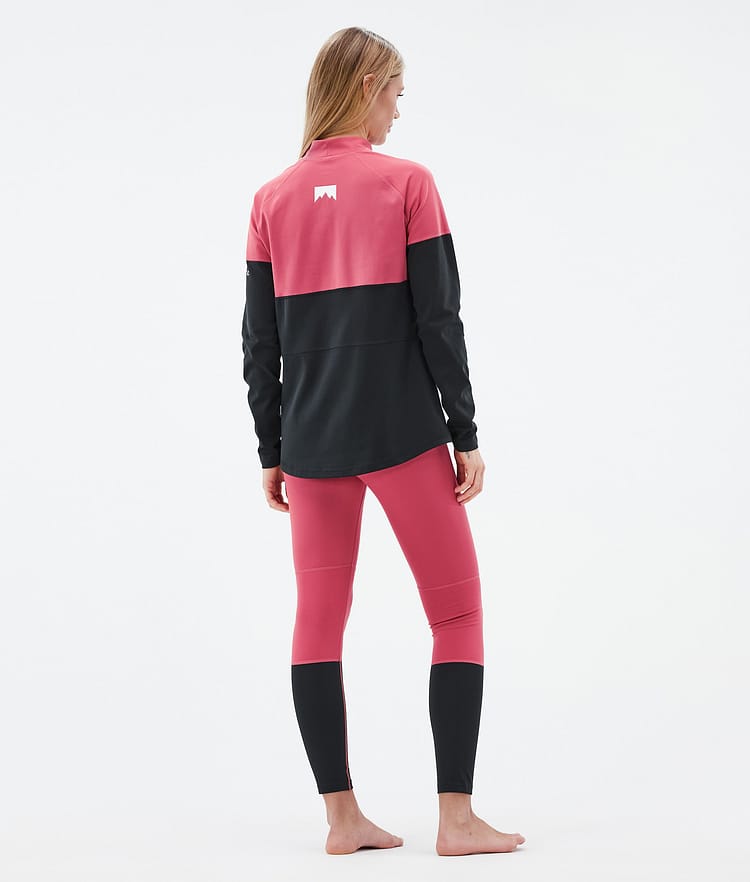 Alpha W Base Layer Pant Women Light Red/Black, Image 4 of 7