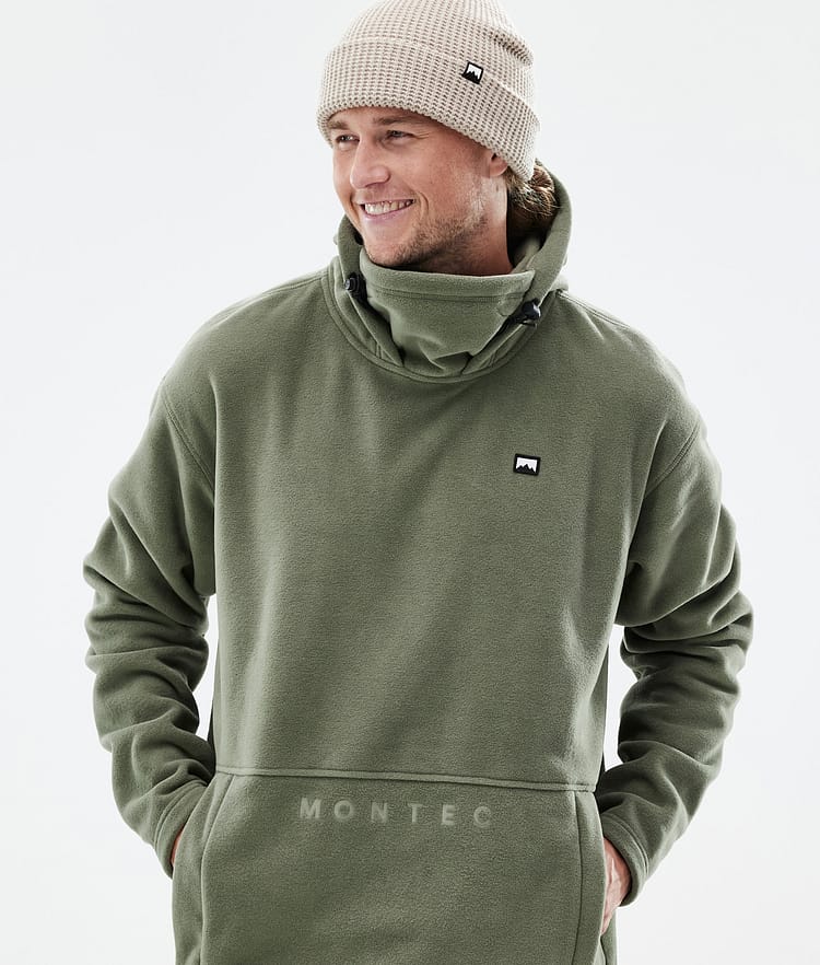 Delta Fleece Hoodie Herren Greenish, Bild 2 von 7