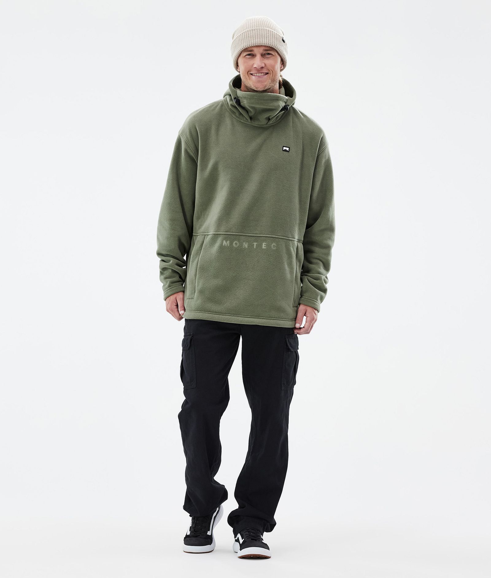 Delta Fleece Hoodie Herren Greenish, Bild 3 von 7