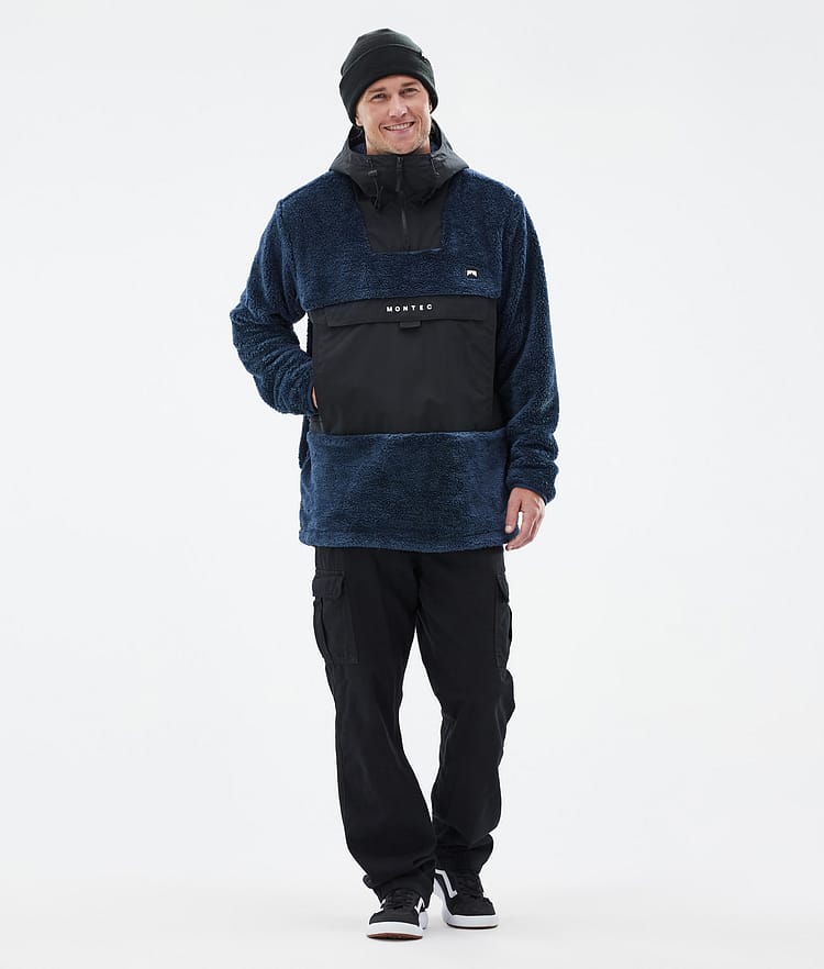 Lima Pile con Cappuccio Uomo Dark Blue/Black, Immagine 3 di 8