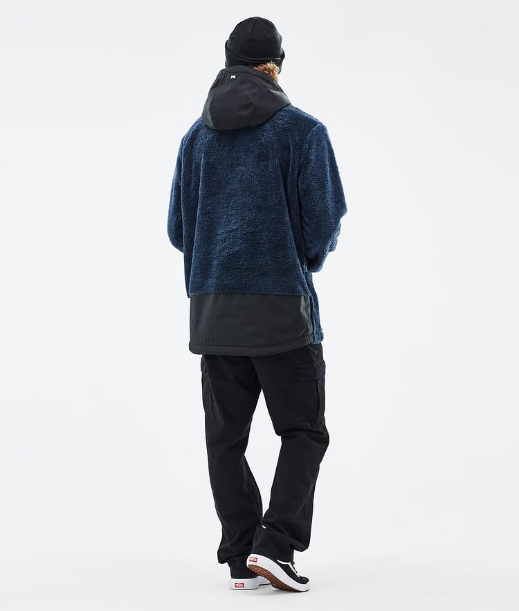Lima Pile con Cappuccio Uomo Dark Blue/Black, Immagine 4 di 8