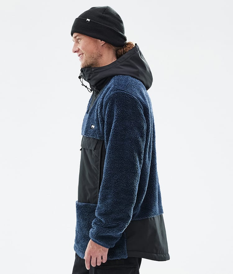 Lima Pile con Cappuccio Uomo Dark Blue/Black, Immagine 5 di 8