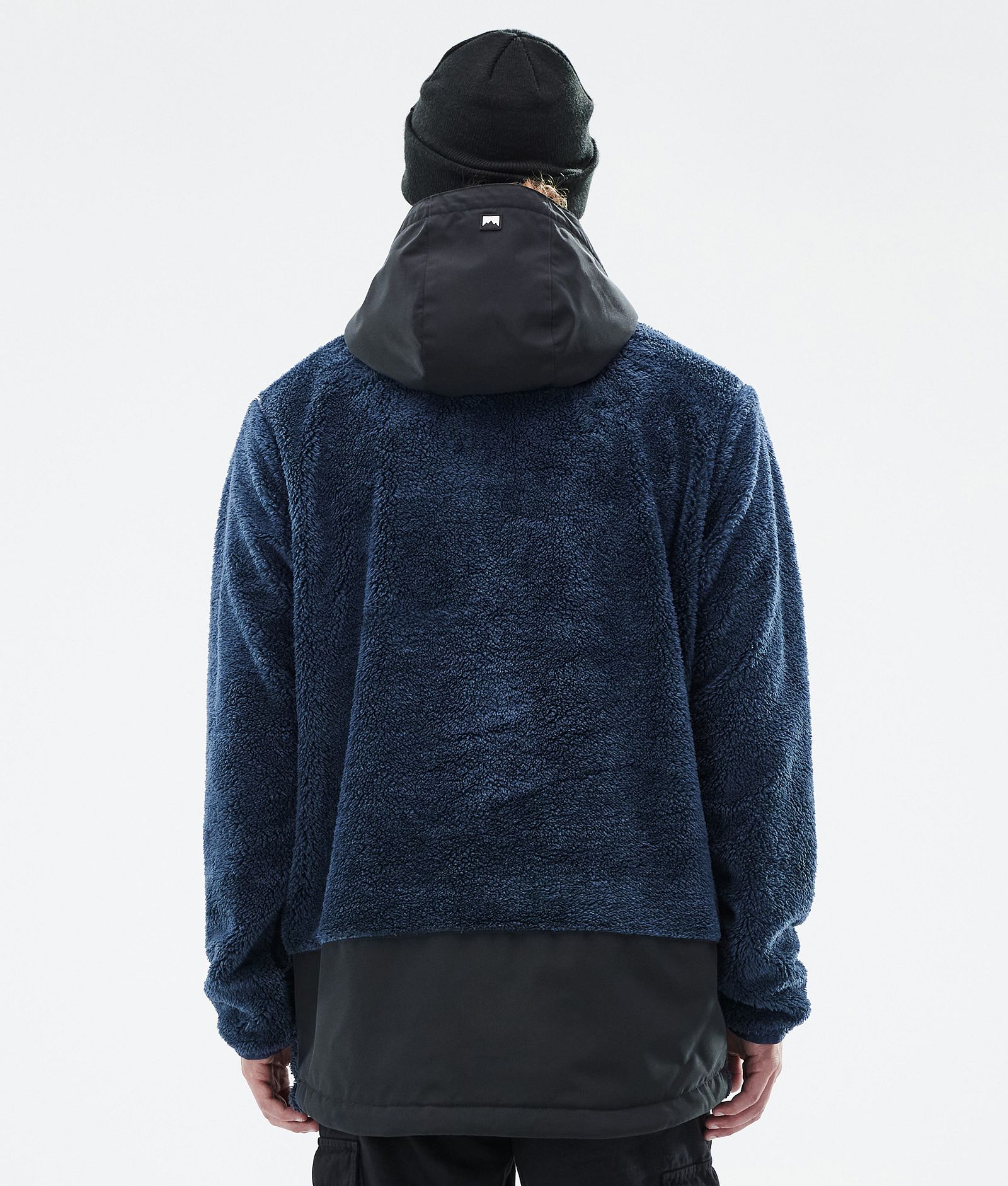 Lima Fleece Hoodie Herren Dark Blue/Black, Bild 6 von 8