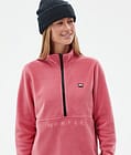 Echo W Fleece Sweater Women Light Red, Image 2 of 5