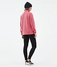Echo W Fleece Sweater Women Light Red, Image 4 of 5