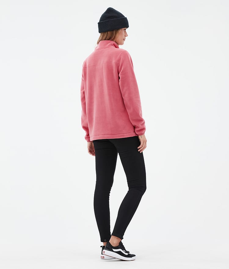Echo W Fleece Sweater Women Light Red, Image 4 of 5