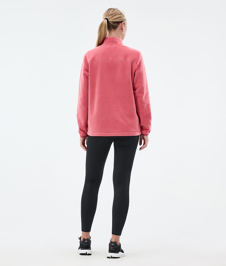 Echo W Fleecetrøje Dame Light Red, Billede 4 af 5