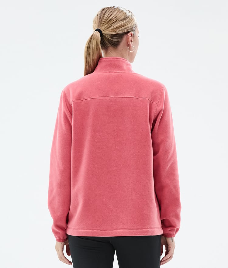 Echo W Fleecetrøje Dame Light Red, Billede 5 af 5