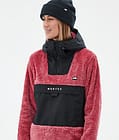 Lima W Fleece Hoodie Women Light Red/Black, Image 2 of 8