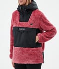 Lima W Fleece Hoodie Women Light Red/Black, Image 7 of 8