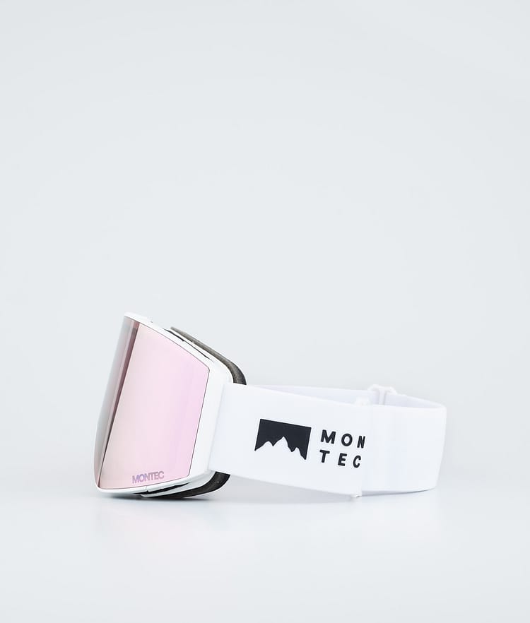 Scope Ski Goggles White W/Rose Mirror, Image 5 of 6