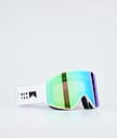 Scope Masque de ski Homme White W/Tourmaline Green Mirror