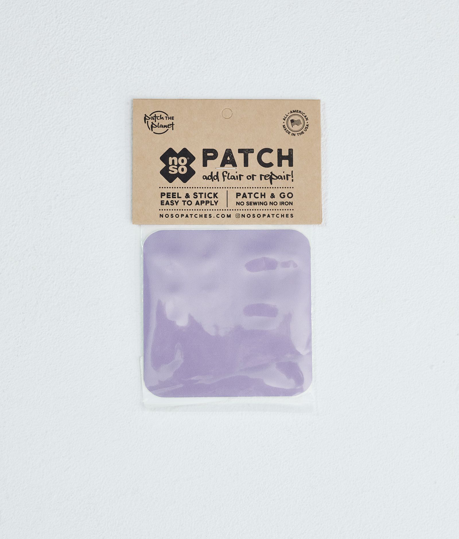 Square Patch Pezzi di ricambio Faded Violet, Immagine 1 di 5