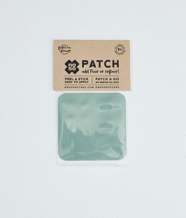 Square Patch Pezzi di ricambio Faded Green, Immagine 1 di 5