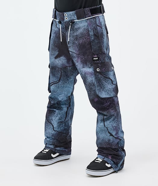 Dope Iconic Pantalon de Snowboard Homme Jungle Purple