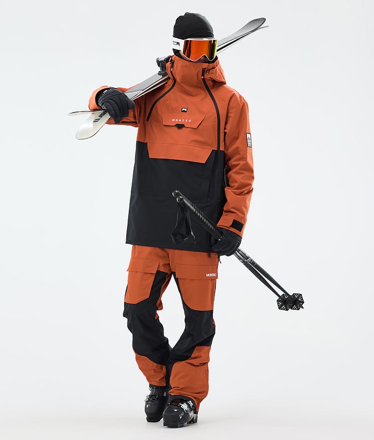 Doom Ski Jacket Men Burned Orange/Black, Image 3 of 11