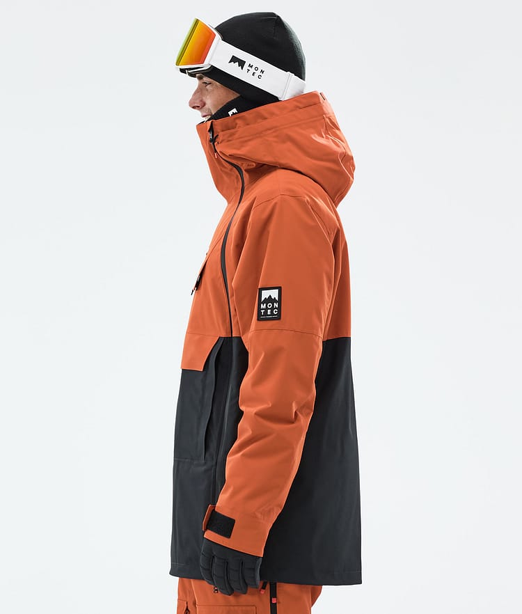 Doom Snowboard Jacket Men Burned Orange/Black, Image 6 of 11