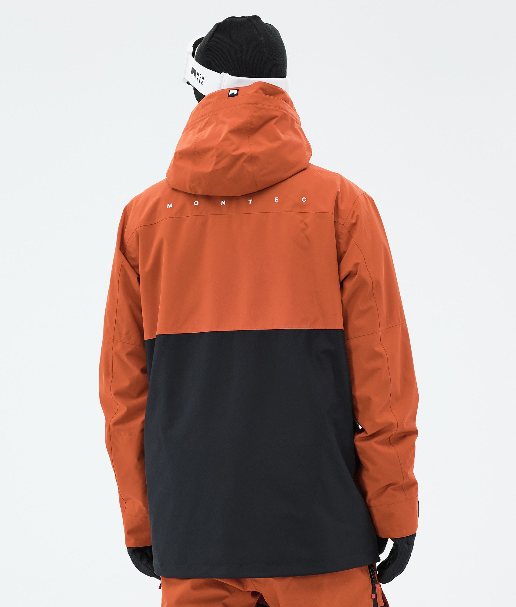 Montec Doom Ski Jacket Men Burned Orange/Black | Montecwear.com