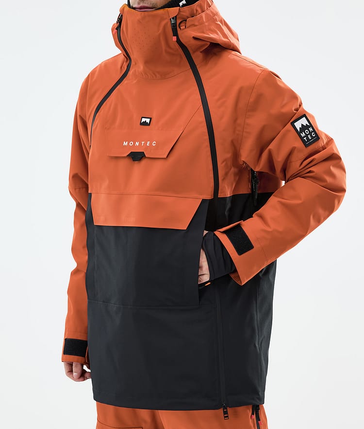 Doom Ski Jacket Men Burned Orange/Black, Image 8 of 11