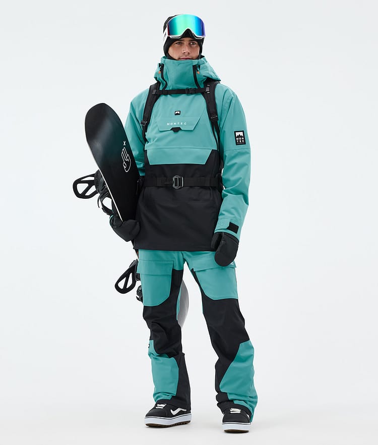 Doom Snowboard Jacket Men Turquoise/Black, Image 3 of 11
