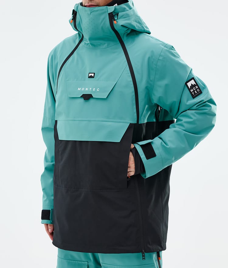 Doom Snowboard Jacket Men Turquoise/Black, Image 8 of 11