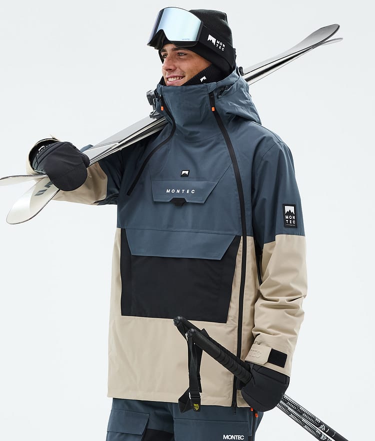 Doom Skijacke Herren Metal Blue/Black/Sand, Bild 1 von 11